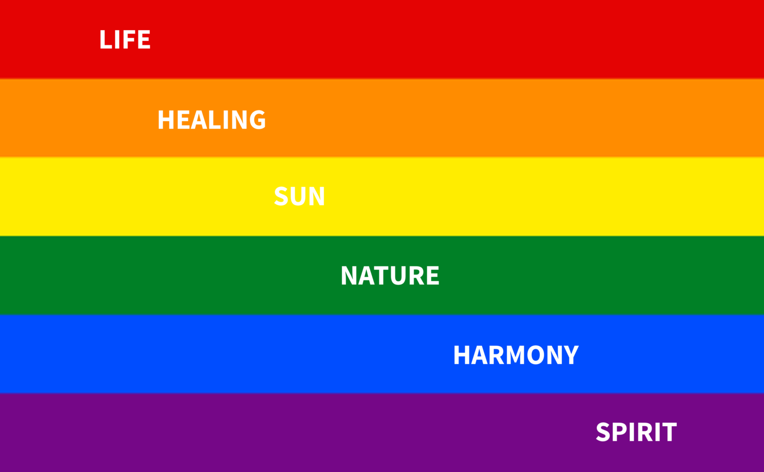 PRIDE MONTH 2022 / All the colors of the rainbow flag, it’s our nature ...